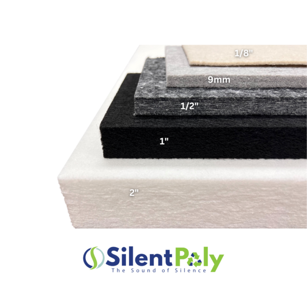 SilentPoly Thicknesses Available