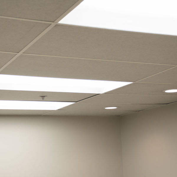 SilentCeiling White Acoustic Ceiling Tiles